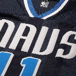 NBA Typography Printed Drop-Shoulder Sleeves Football T-Shirt