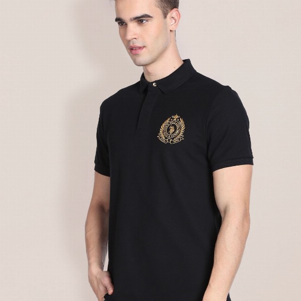 U.S. Polo Assn. Polo Collar Regular Fit Pure Cotton T-shirt