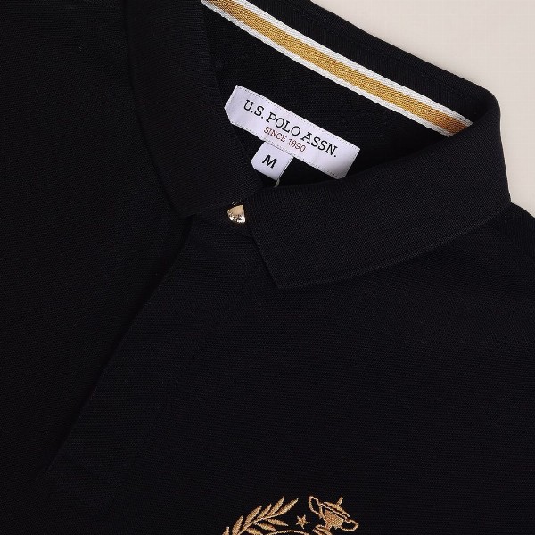 U.S. Polo Assn. Polo Collar Regular Fit Pure Cotton T-shirt