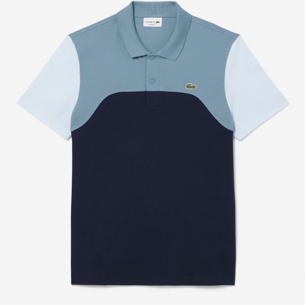 Lacoste Men Polo Collar Applique T-shirt