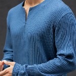 Powerlook Men Solid Round Neck Cotton T-shirt