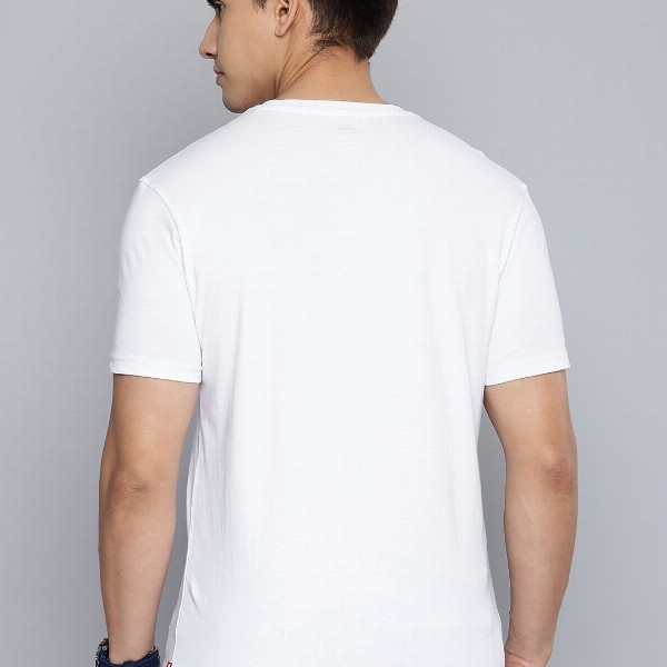 Levis Brand Logo Printed Pure Cotton T-shirt