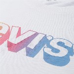Levis Brand Logo Printed Pure Cotton T-shirt