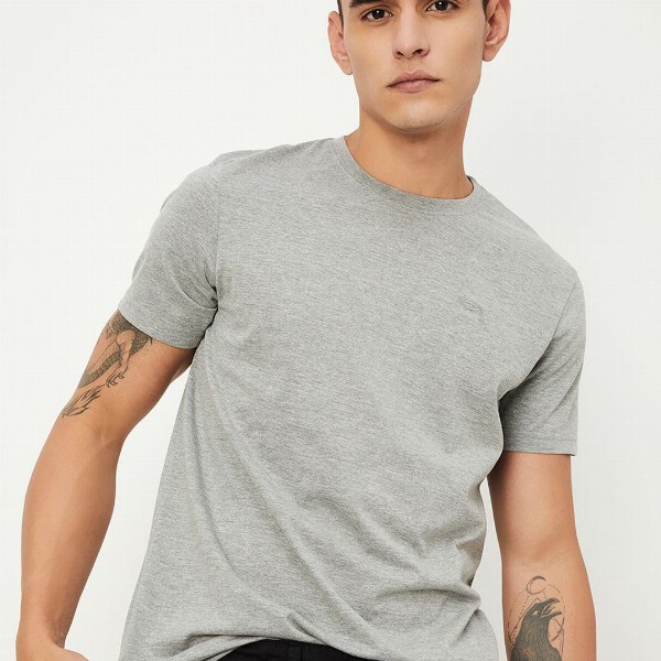 Max Men Pack of 3 Solid T-shirt