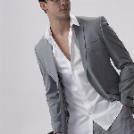 The Collection Men Classic Long Sleeve Slim Fit Formal Shirt