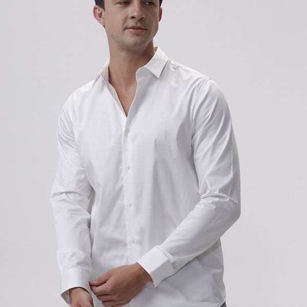 The Collection Men Classic Long Sleeve Slim Fit Formal Shirt