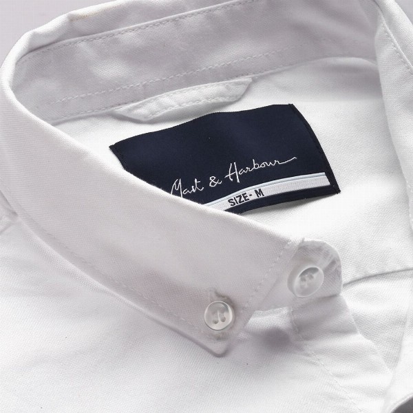 Mast & Harbour Men White Regular Fit Solid Casual Shirt