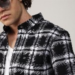 Campus Sutra Classic Buffalo Checked Casual Shirt