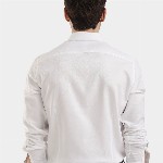 The Collection Spread Collar Long Sleeves Classic Slim Fit Cotton Shirt