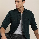 Moda Rapido Solid Casual Shirt