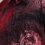 HERE&NOW Slim Fit Abstract Printed Cotton Casual Shirt