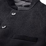 MANQ Slim-Fit Bandhgala Single-Breasted Blazer