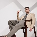 INVICTUS Checked Notched Lapel Collar Slim Fit Semiformal Blazer