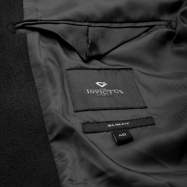 INVICTUS Slim Fit Single-Breasted Blazer