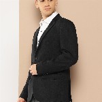 INVICTUS Slim Fit Single-Breasted Blazer