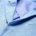 Mast & Harbour Textured Single-Breasted Formal Blazer