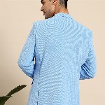 Mast & Harbour Textured Single-Breasted Formal Blazer