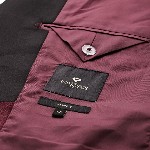 INVICTUS Velvet Finish Slim Fit Party Blazer