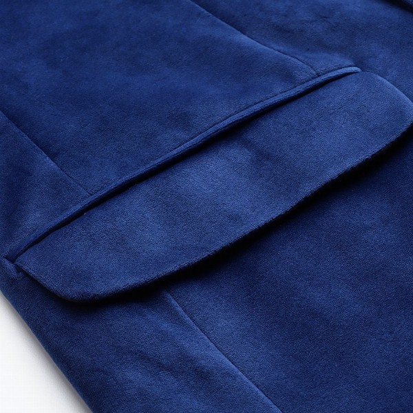 INVICTUS Peaked Lapel Double-Breasted Slim Fit Party Blazer