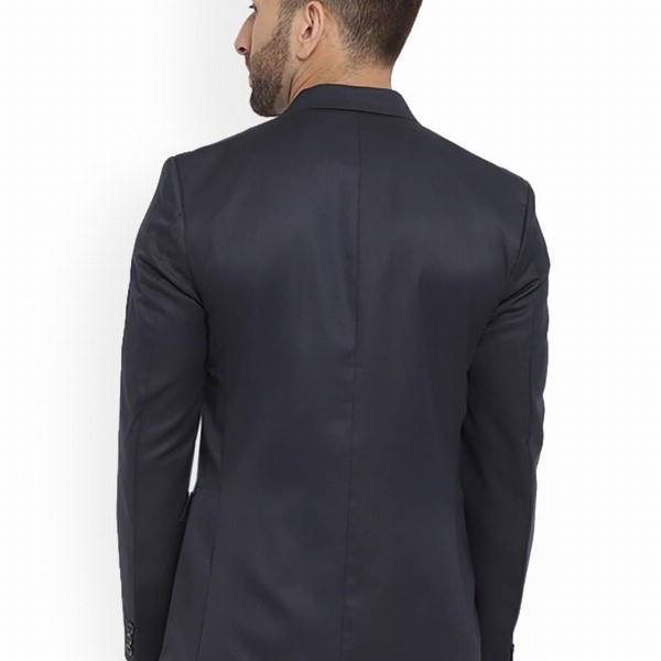 REFULGENT Notched Lapel Single-Breasted Casual Blazer