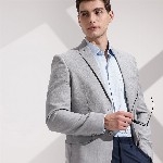 INVICTUS Single-Breasted Slim Fit Single-Breasted Semiformal Blazer