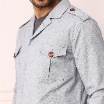 Mr Bowerbird Redloop Power Blazers Single-Breasted Tailored Fit Blazer with Shoulder Tabs