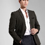 INVICTUS Single-Breasted Blazer