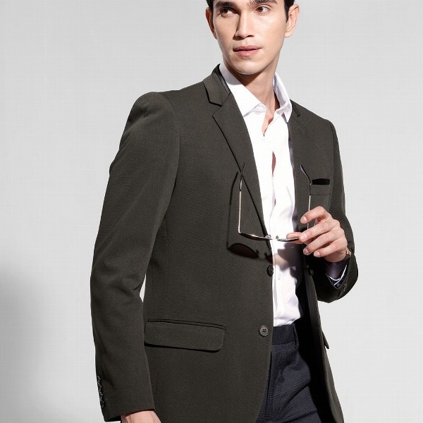 INVICTUS Single-Breasted Blazer