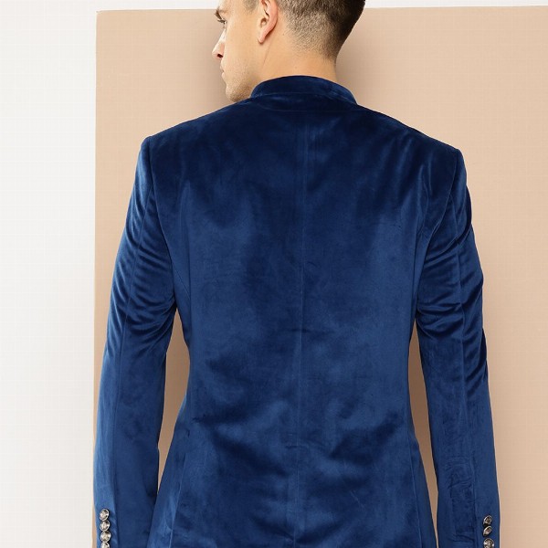 INVICTUS Velvet Finish Bandhgala