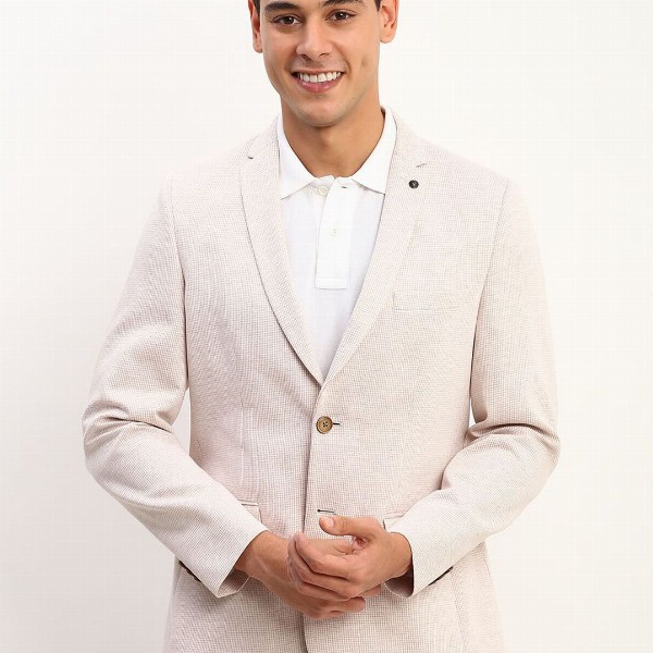 Allen Solly Slim-Fit Single Breasted Blazer
